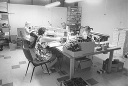 Process workers in final
          assembly area
